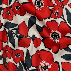 Tissu satin de coton Pommé fabrics Saphira