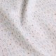 Tissu piqué de coton Florelle - blanc