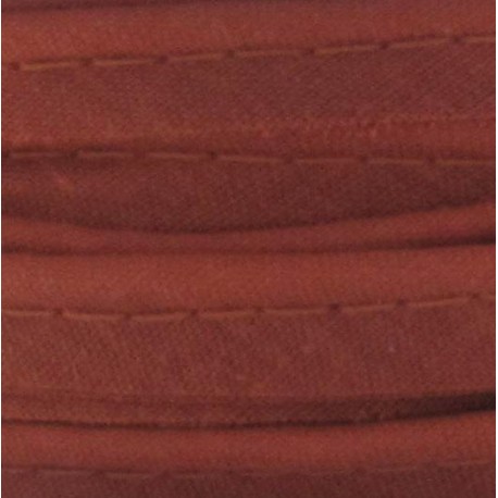 Passepoil tout textile rouille
