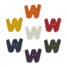 Bouton lettre W
