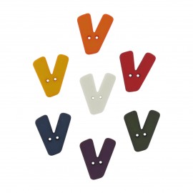 Bouton lettre V