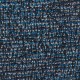 Tissu Tweed camaieu fil d'argent bleu azur x 10cm