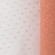 Tulle Haute qualité Plumetis point d'esprit corail x10cm