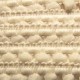 Galon mini pompon beige