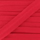 Biais jersey carmin