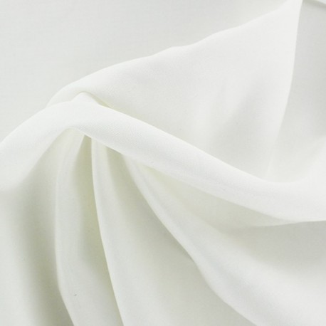 Tissu viscose chemisier vert prairie x 10cm
