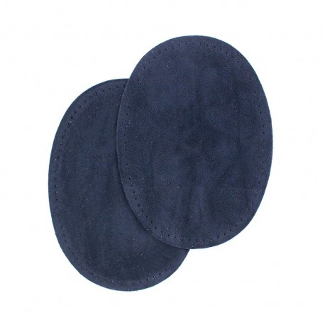 Coudières thermocollantes aspect daim marine