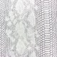 Simili cuir Comodo blanc x 10cm