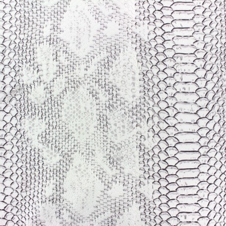 Simili cuir Comodo blanc x 10cm