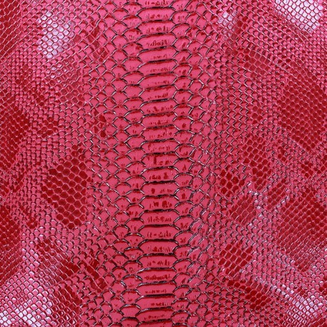 Simili cuir Comodo fuchsia x 10cm