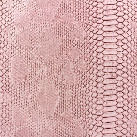 Simili cuir Comodo rose x 10cm