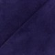 Tissu velours milleraies élasthanne bleu violet x10cm