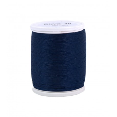 Bobine laser onyx polyamide 250 m bleu marine