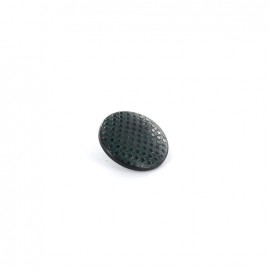 Bouton polyester Spotty vert foncé