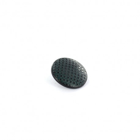Bouton polyester Spotty vert foncé