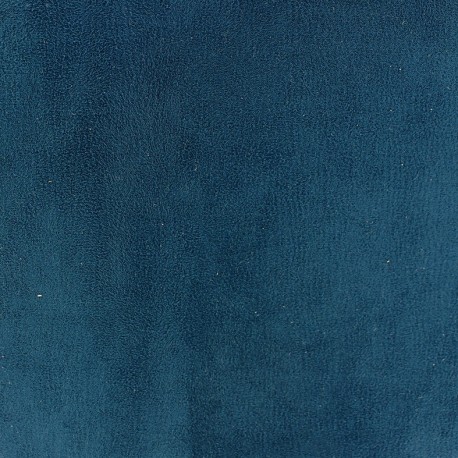 Tissu Daim Texas cobalt x 10cm