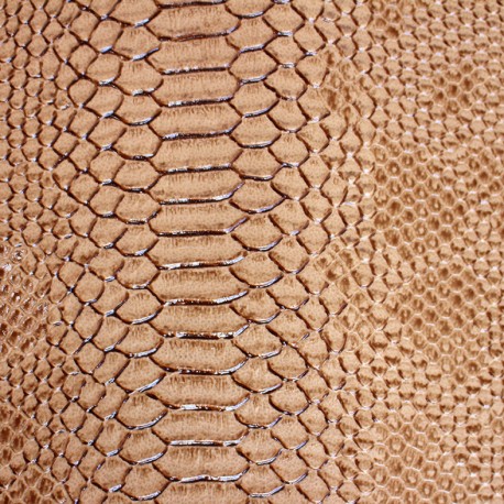 Simili cuir Comodo - beige x 10cm