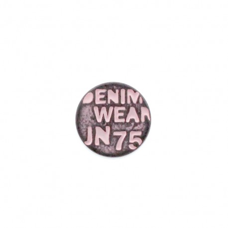 Bouton jeans Denim color - taupe