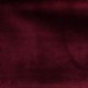 Tissu velours Brunei - lie de vin x 10cm