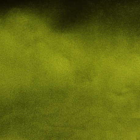Tissu velours Brunei - vert olive x 10cm