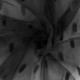 Tulle Stella - noir x 10cm