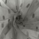 Tulle Stella - gris x 10cm