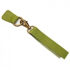 Patte Mousqueton cuir Moss