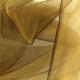 Tissu Organza - vieil or x 50cm