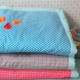 Tissu coton Oeko-Tex Petit Pan Pépin - bleu x 10cm